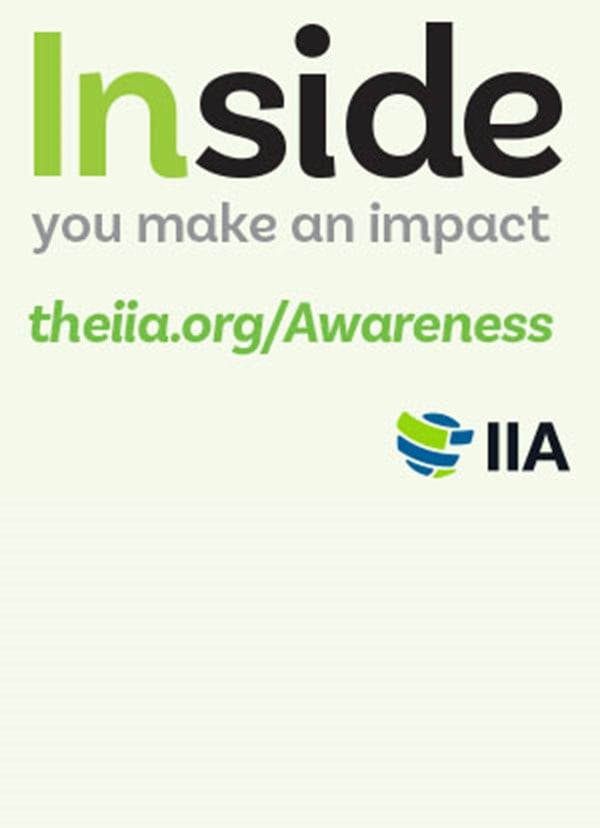 May is International Internal Audit Awareness Month