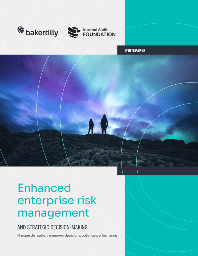Enhanced enterprise risk management and strategic decision-making